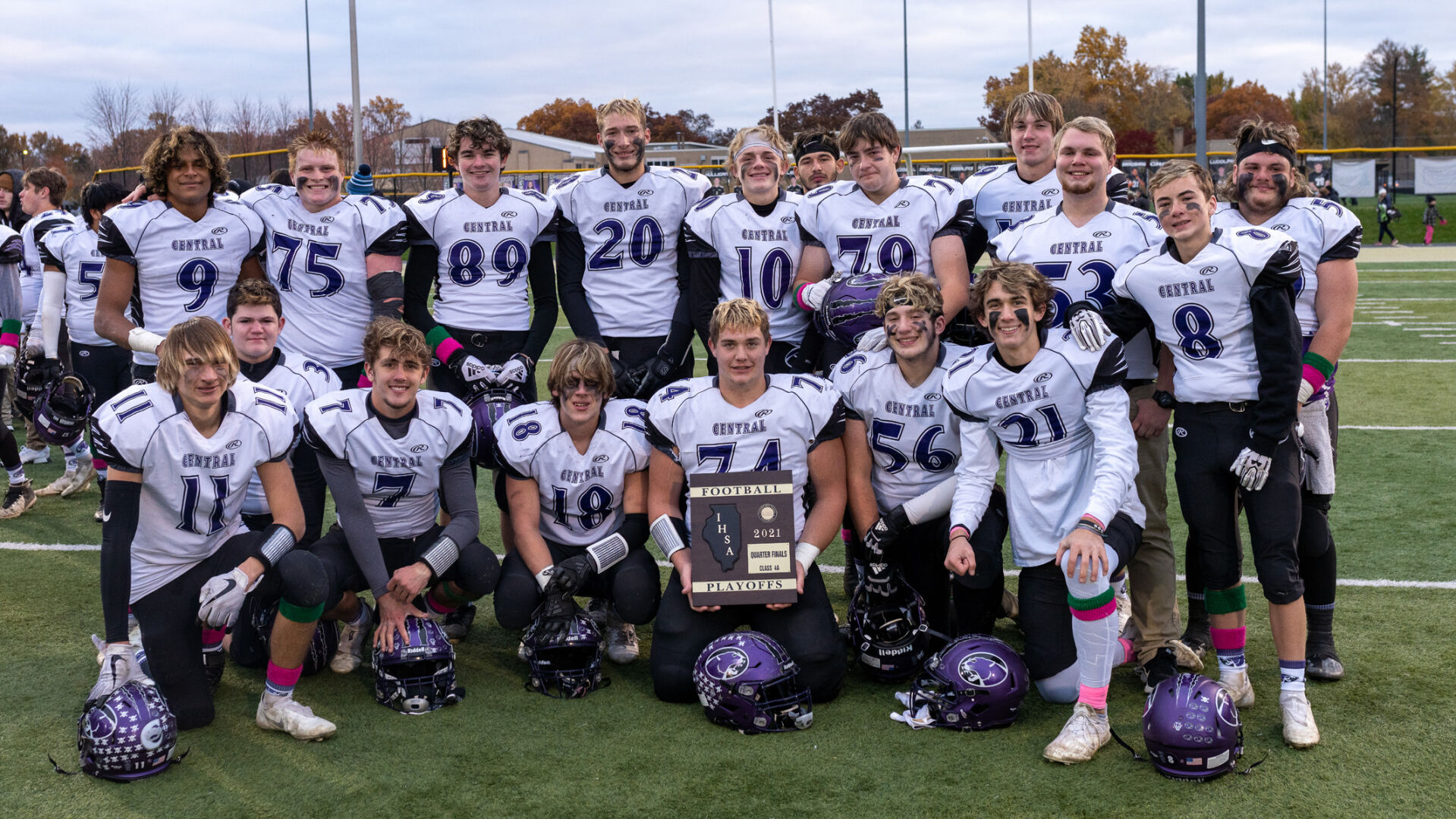 Breese Central vs. Sacred Heart-Griffin football
